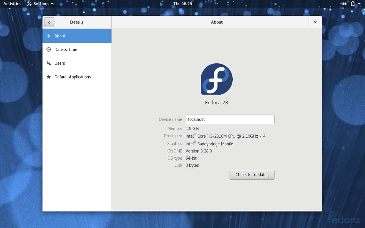 come aggiornare a fedora 28 da fedora 27